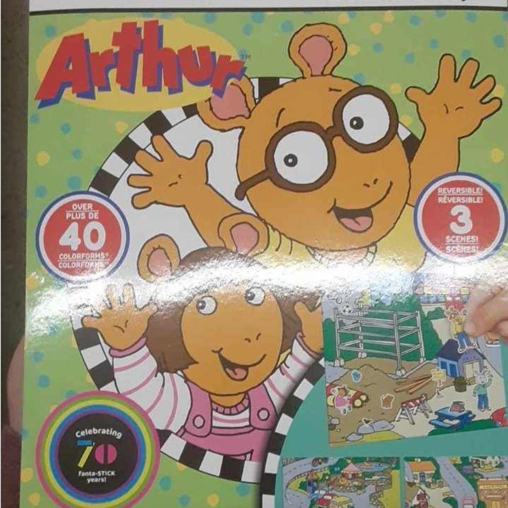 Kids Arthur Colorforms New